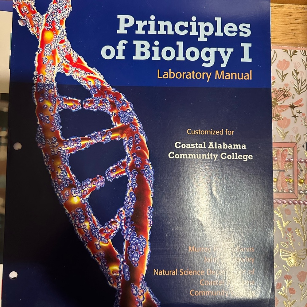 Principles of Biology I Laboratory Manual
